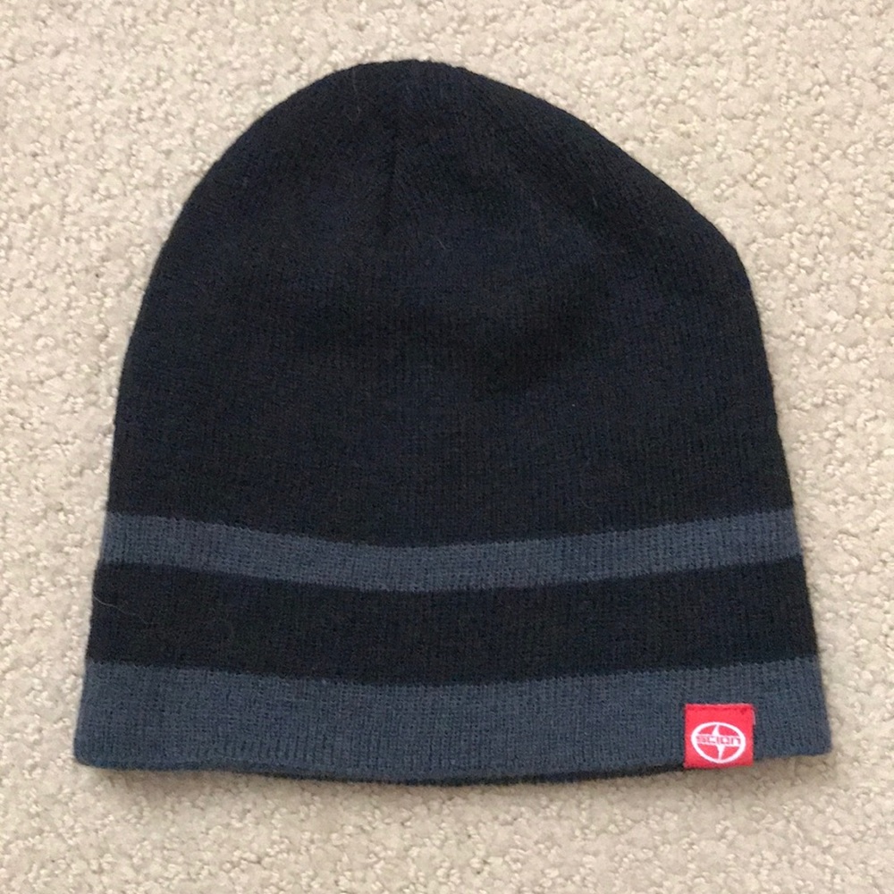 Black and Gray Beanie